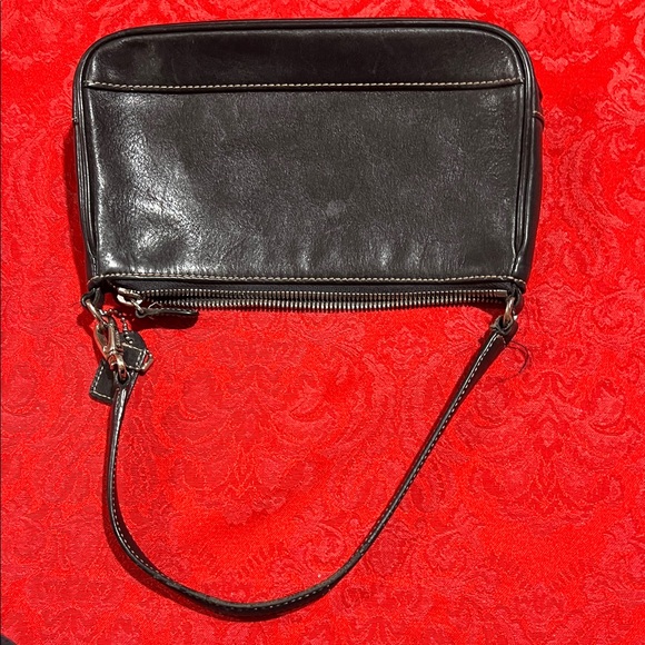 Vintage Coach Hampton Demi Mini Bag Black - Picture 4 of 6